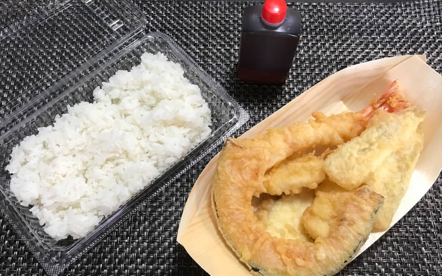 天ぷらの山 海老定食