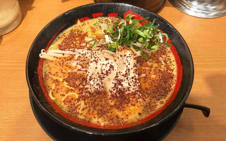 四天王 味噌ラージャン麺
